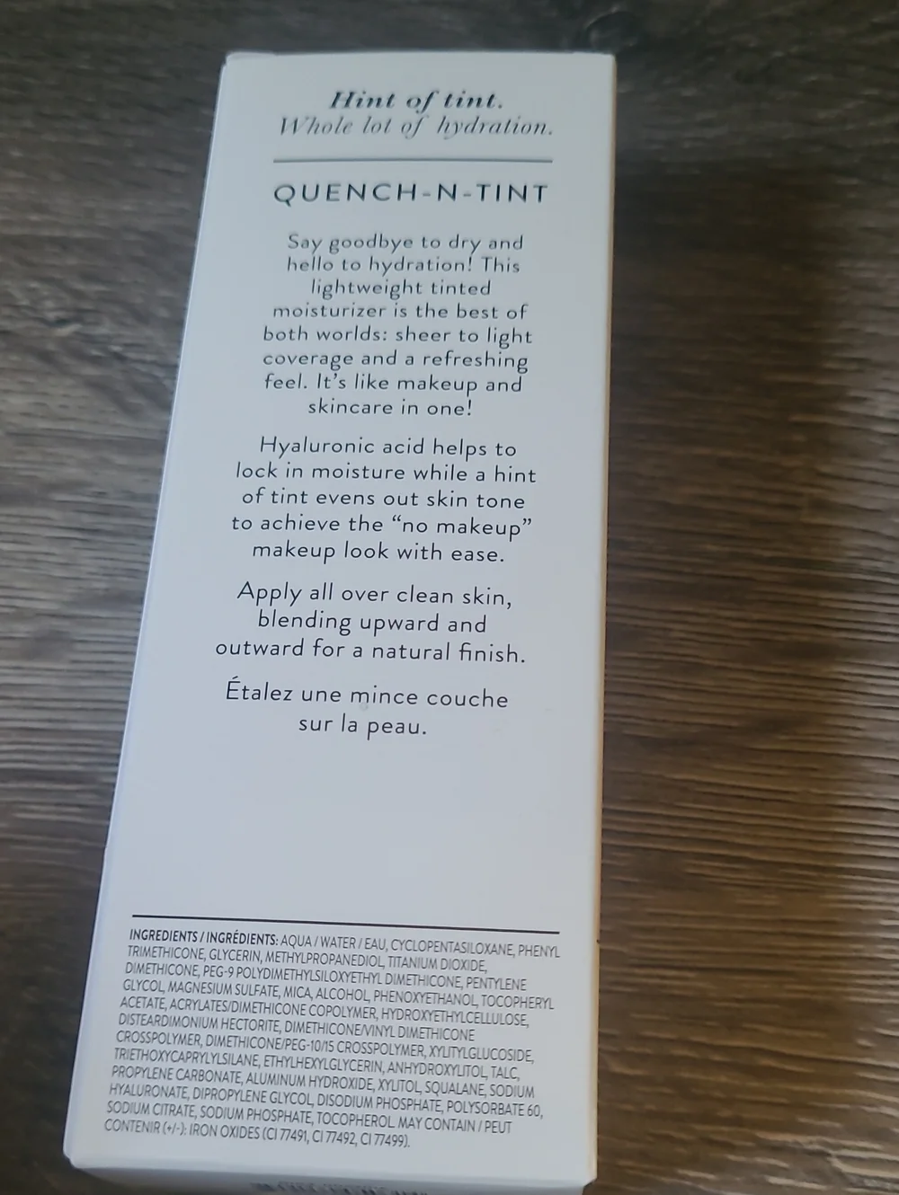 Laura Geller enhancement add sheer